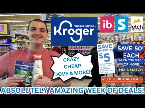 ABSOLUTELY AMAZING WEEK OF KROGER COUPONING DEALS! ~ CRAZY CHEAP DOVE / MEGA EVENT / MORE ~ 07/17/24