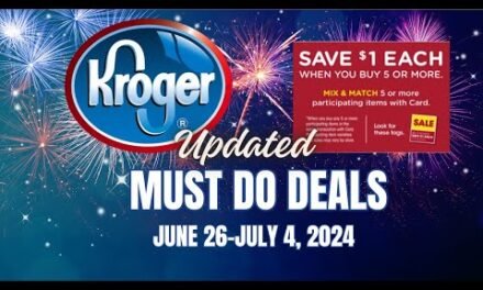 *HUGE MONEYMAKER!!!* Kroger UPDATED Must DO Deals for 6/26-7/4 | SO MANY FREEBIES!