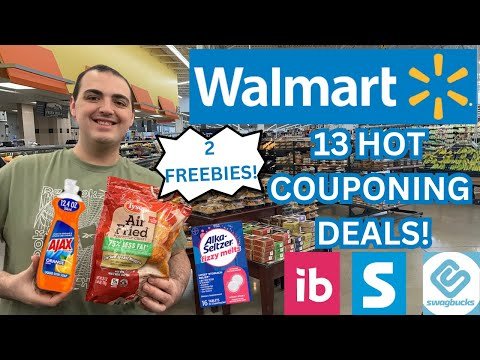 13 HOT WALMART COUPONING DEALS ~ 2 HOT FREEBIES / CHEAP MEAT / MORE ~ JULY 2024