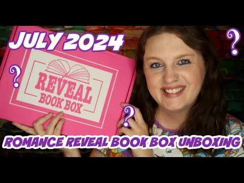 Romance Reveal Book Box Unboxing || July 2024 || 4 Signed Books plus Goodies || Subscription Box