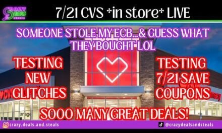 🔥7/21 CVS *in store* LIVE! SOON MANY GOOD CVS DEALS + TESTING NEW COUPONS/GLITCHES – 7/21 CVS HAUL