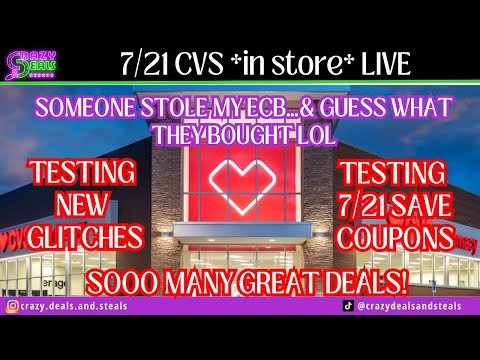 🔥7/21 CVS *in store* LIVE! SOON MANY GOOD CVS DEALS + TESTING NEW COUPONS/GLITCHES – 7/21 CVS HAUL