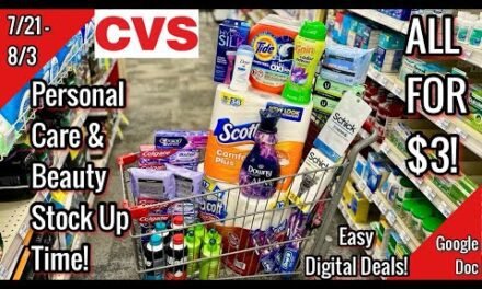 CVS Free & Cheap Coupon Deals & Haul |7/21 – 8/3| Free Personal Care & Beauty 🥰| Learn CVS Couponing