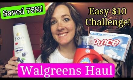 Walgreens Haul – Save 75% Using ALL DIGITAL COUPONS! | Easy $10 Challenge 7/21-24/27