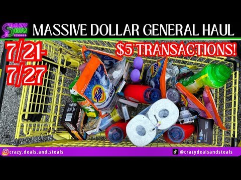 7/21-7/27 DOLLAR GENERAL HAUL 🔥 DIGITAL DEALS ONLY & LAUNDRY STOCK UP! DG Couponing