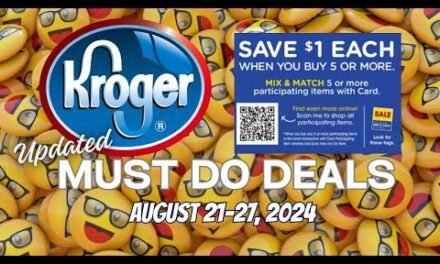 *FREEBIE* Kroger UPDATED Must Do Deals for 8/21-8/27 | MEGA SALE & MORE