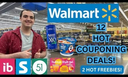 12 HOT WALMART COUPONING DEALS! ~ 2 HOT FREEBIES AT WALMART! ~ AUGUST 2024