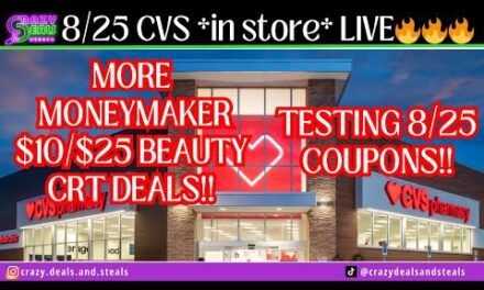 8/25 CVS *in store* LIVE! NEW $10/$25 Beauty CRT MM’s + Testing New Coupons! 8/24 CVS HAUL🎉