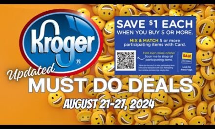 *MORE DEALS!* Kroger UPDATED (again) Must Do Deals for 8/21-8/27 | MEGA SALE & MORE!