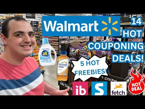 5 HOT FREEBIES AT WALMART! ~ 14 HOT WALMART COUPONING DEALS ~ AUGUST 2024