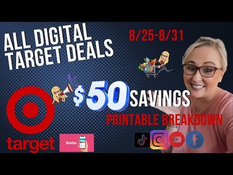 Save $50 This Week at Target for 8/25-8/31 Just By Using Your Phone