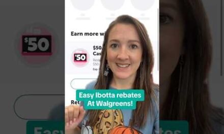 Easy Ibotta rebates at Walgreens!