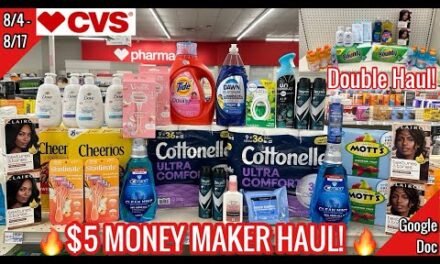 CVS Free & Cheap Coupon Deals & Haul |8/4 – 8/17| $5 Money Maker Mega Stock Up!| Learn CVS Couponing