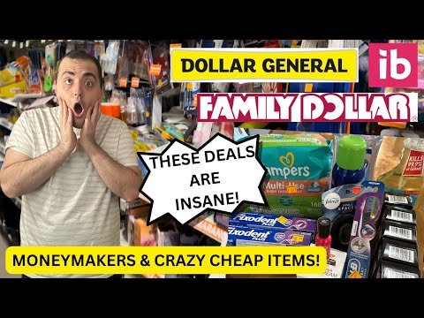 *RUN BEFORE THE STORES SELL OUT!* ~ THESE DEALS ARE INSANE ~ MONEYMAKERS / CHEAP ITEMS AT DG / FD!!