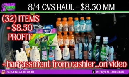 🔥8/4 CVS HAUL= $8.50 MM🎉 HOT GLITCHES + CASHIER HARRASSMENT..ON VIDEO😳 (CVS Couponing) #cvsdeals