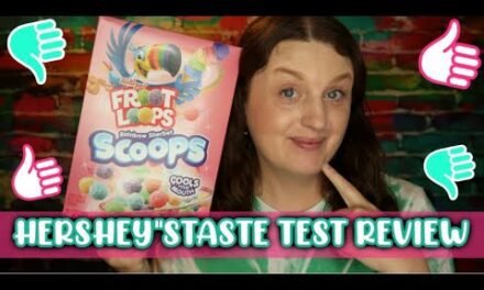 Fruit Loops Rainbow Sherbert Cereal Taste Test Review || Cereal Taste Test || Rainbow Sherbert