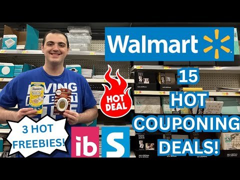 15 HOT WALMART COUPONING DEALS! ~ 3 HOT WALMART FREEBIES ~ LOTS OF DEALS THIS WEEK! ~ AUGUST 2024