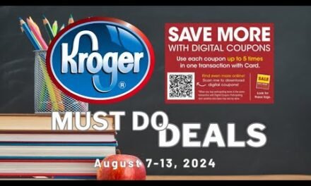 *7 FREEBIES* Kroger MUST DO Deals for 8/7-8/13 | 5x Digitals, 10 for $10, BOGO, & MORE