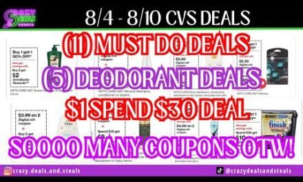 🔥8/4 CVS Deals {11 MUST DO CVS DEALS}LOTS OF COUPONS OTW! NEW CVS GLITCHES- CVS Couponing🔥#cvsdeals