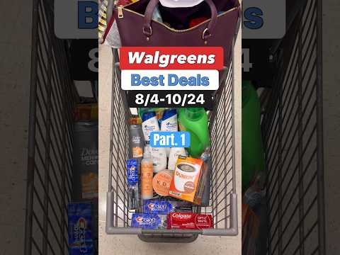 Walgreens Digital Coupon Deals this week! 8/4-10/24