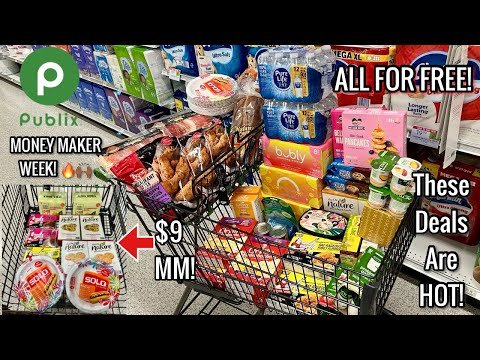 Publix Free & Cheap Digital Grocery Couponing Deals & Haul🔥| BIG MONEY MAKER WEEK!| 8/13 OR 8/8-8/14