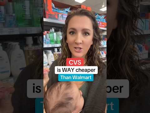 CVS is WAYYY cheaper than Walmart!