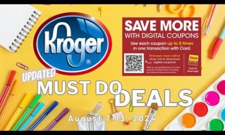 *MORE DEALS* Kroger UPDATED Must Do Deals for 8/7-8/13 | 10 for $10, BOGO, Weekly Digitals, & MORE