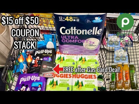 Publix Free & Cheap Deals & Haul| ROUND 2 🔥| BABY & PAPER STOCK UP + Gas Card Deal| 8/13 OR 8/8-8/14