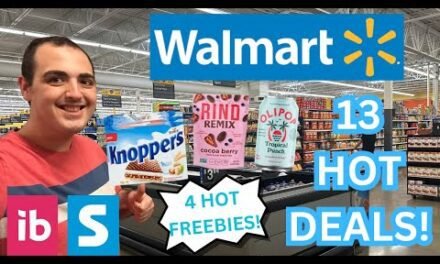 4 HOT FREEBIES AT WALMART! ~ 13 HOT WALMART COUPONING DEALS! ~ AUGUST 2024