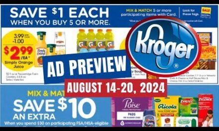 *MEGA SALE!* Kroger Ad Preview for 8/14-8/20 | NEW Mega Sale, Weekly Digitals, & MORE