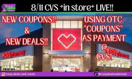 8/11 CVS *in store* LIVE! NEW CVS DEALS + USING OTC “COUPONS” AS PAYMENT AT CVS! 8/11 CVS HAUL