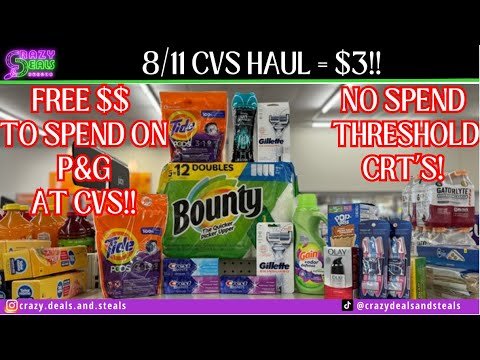 🔥8/11 CVS HAUL= $3 🎉 CVS ALL DIGITAL COUPONING- only ONE printable needed (CVS Couponing) #cvsdeals