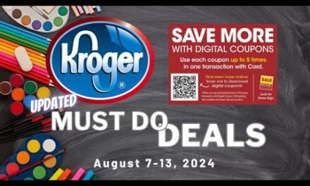 *RUN DEALS* Kroger MUST DO Deals for 8/7-8/13 | NEW 5x Digital & Weekly Digitals Deals + MORE