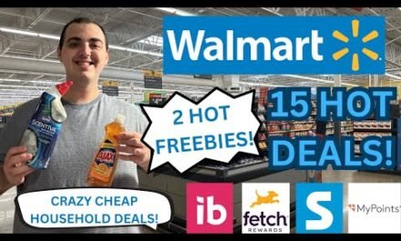 15 HOT WALMART COUPONING DEALS! ~ 2 HOT FREEBIES / CRAZY CHEAP HOUSEHOLD DEALS! ~ AUGUST 2024