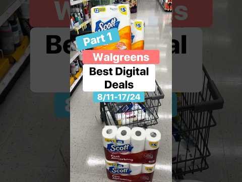 Walgreens BEST Digital Deals this week! 8/11-17/24