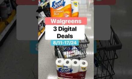 3 Walgreens Digital Coupon Deals 8/11-17/24