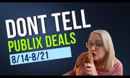 If you hate saving money then don’t watch this Publix video for 8/14-8/21.