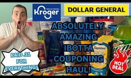 PAID 31 CENTS FOR ALL! ~ ABSOLUTELY INSANE IBOTTA COUPONING HAUL! ~ HOT KROGER /DOLLAR GENERAL DEALS