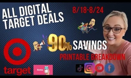 Save 90% This Week at Target Just By Using Your Phone!!!!