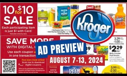 *5x Digitals* Kroger Ad Preview for 8/7-8/13 | 10 for $10 Sale, BOGO Sale, Weekly Digitals, & MORE