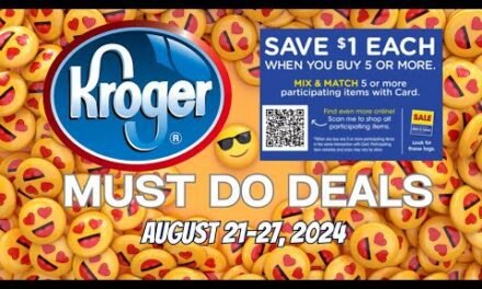 *50+ Deals* Kroger MUST DO Deals for 8/21-8/27 | Buy 5 Save $5 MEGA SALE, Weekly Digitals, & MORE