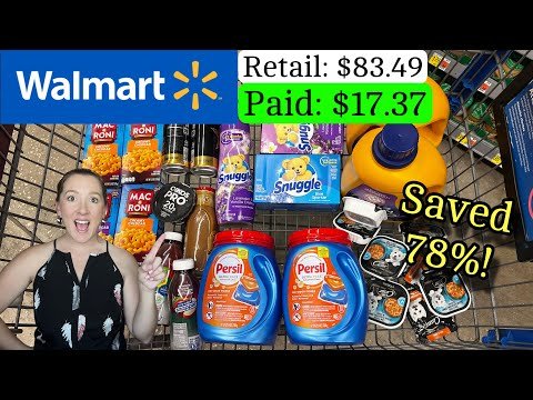 Walmart Ibotta Haul – Saved 78% this week! Mid Week Bonus & 18 Rebates! 8/18-24/24