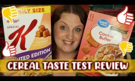 Cereal Taste Test Review || Special K Caramel Cereal || Walmart Great Value Cookie Butter Cereal