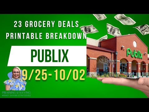 22 Digital Deals at Publix for 9/25-10/02