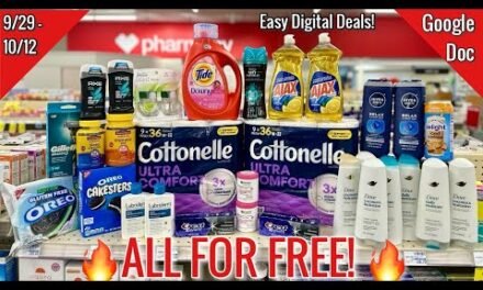 CVS Free & Cheap Coupon Deals & Haul| 9/29 – 10/12| Easy Digital Deals & MMs!🙌🏾| Learn CVS Couponing