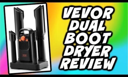 Vevor Dual Boot Dryer Review || Shoe Dryer