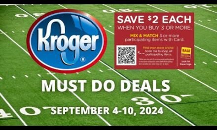 *NEW MEGA* Kroger MUST DO Deals for 9/4-9/10 | Buy 3 Save $2 Each, Spend $15 Save $5, & MORE