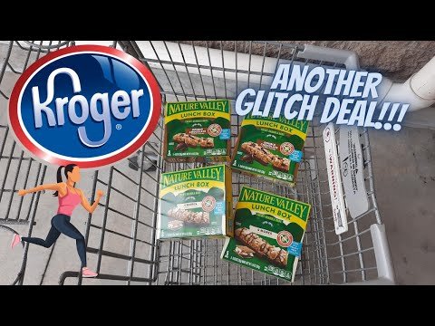 *RUN!* Kroger GLITCH Deal with Mega Sale for 9/4-9/10 | FREE Nature Valley Bars