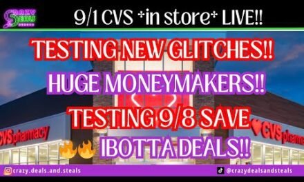 9/1 CVS *in store* LIVE! Testing New Glitches + HUGE MONEYMAKERS, 🔥 Ibotta Deals (9/1 CVS HAUL)