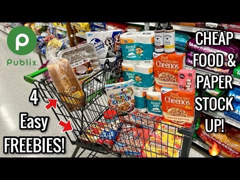 Publix Free & Cheap Digital Grocery Couponing Deals & Haul🔥| EASY PAPER STOCK UP!| 9/4 OR 9/5 – 9/11